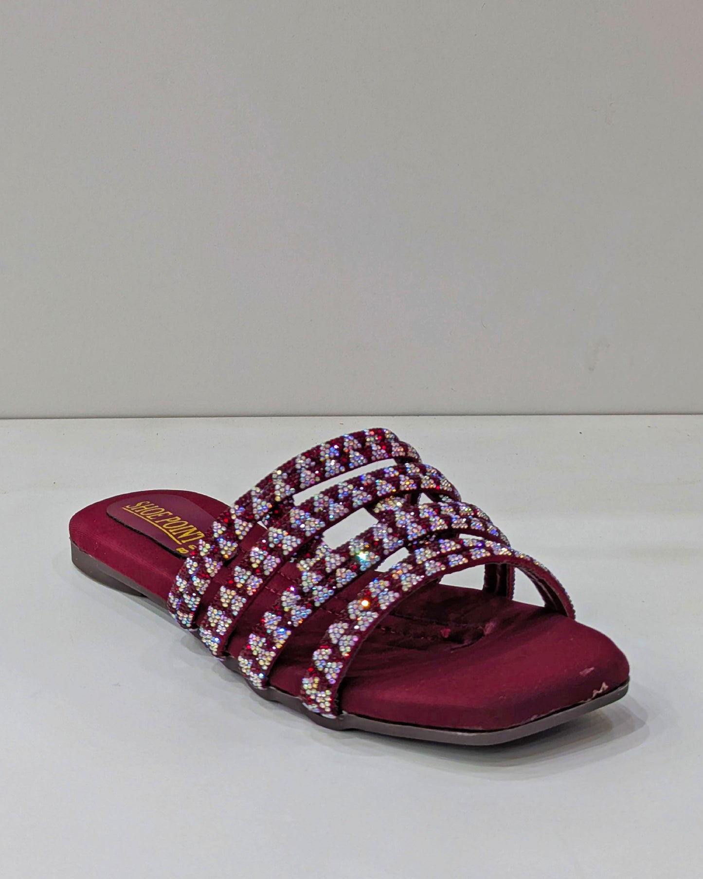 Embellished Slides – Elegant, Comfy & Stylish