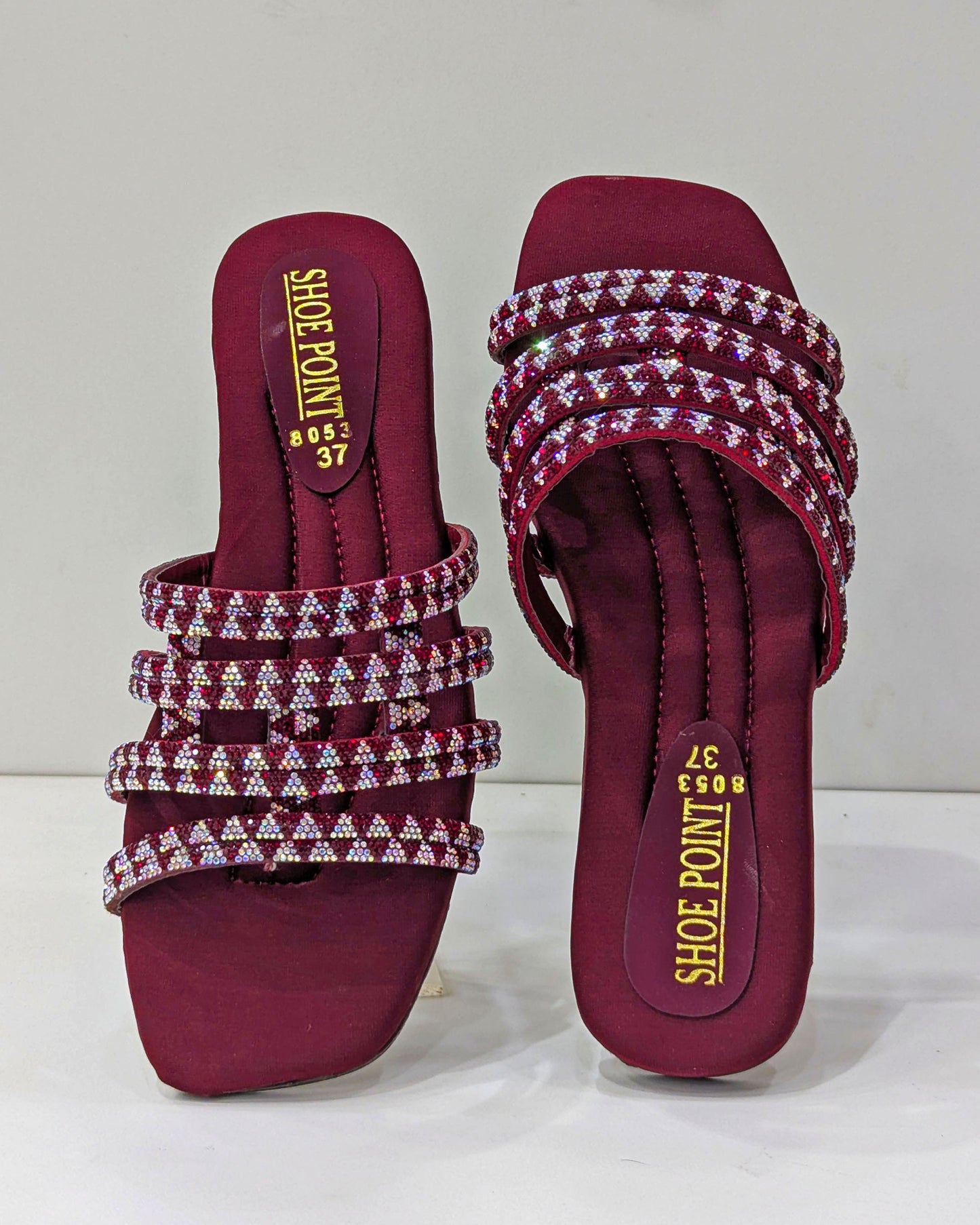 Embellished Slides – Elegant, Comfy & Stylish