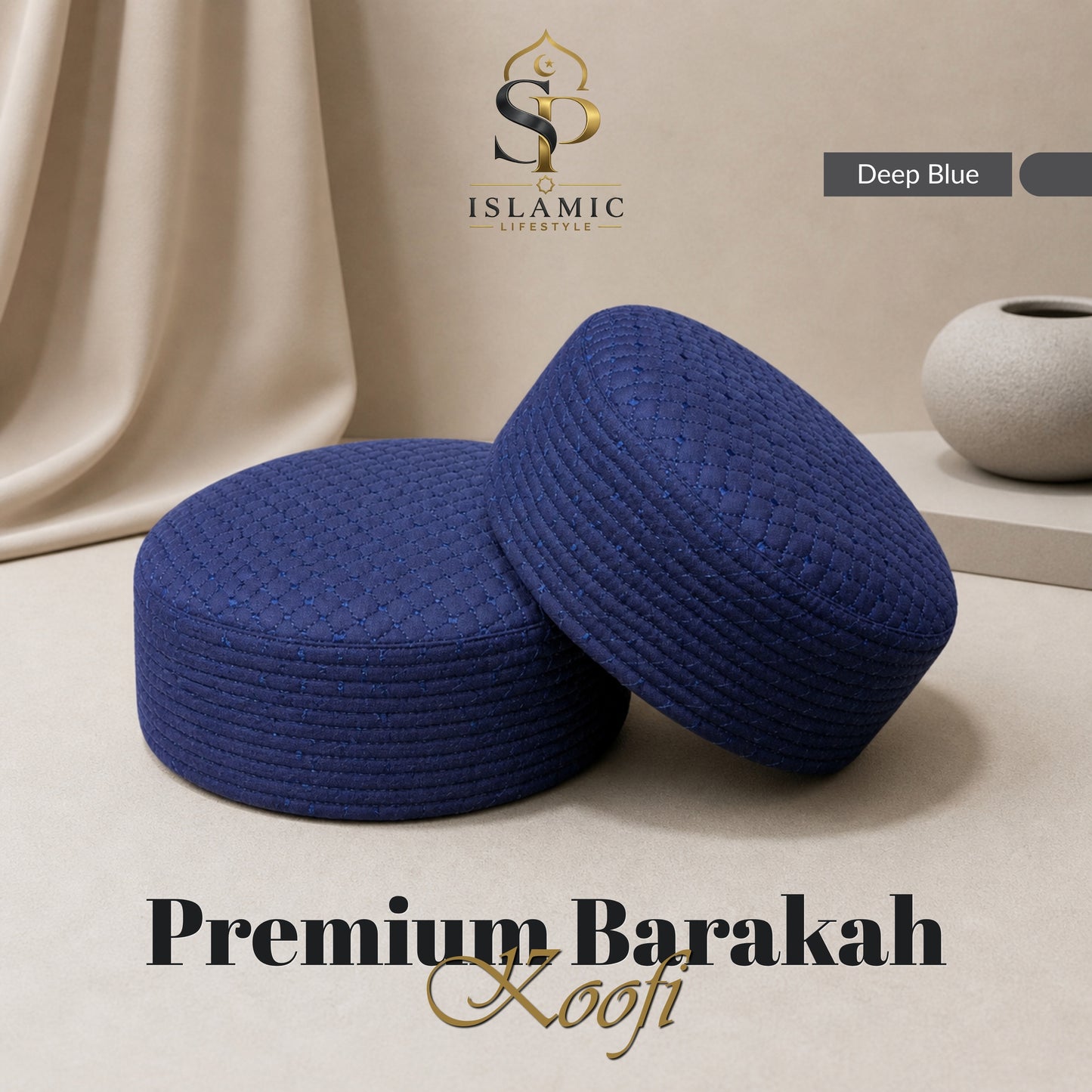 Premium Barakah Koofi Caps Pakistan – Buy Islamic Topi Online | Islamic Lifestyle