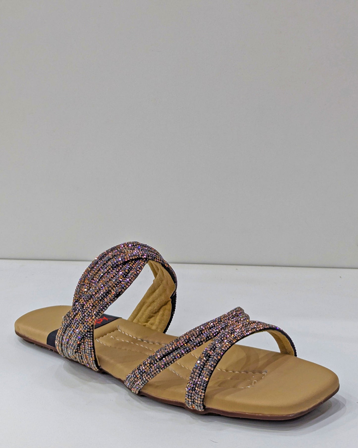 Embellished Slides – Shine with Comfort & Style