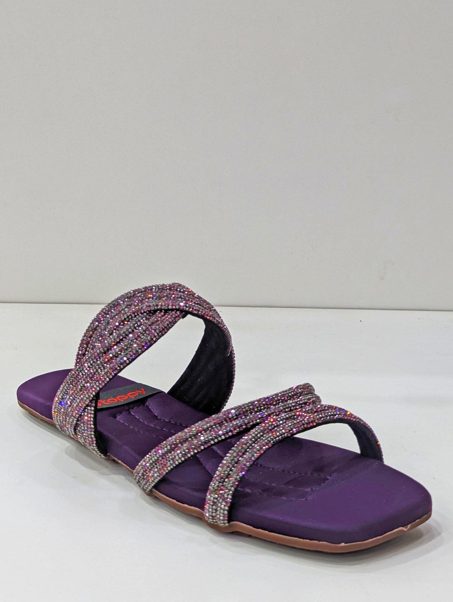 Embellished Slides – Shine with Comfort & Style