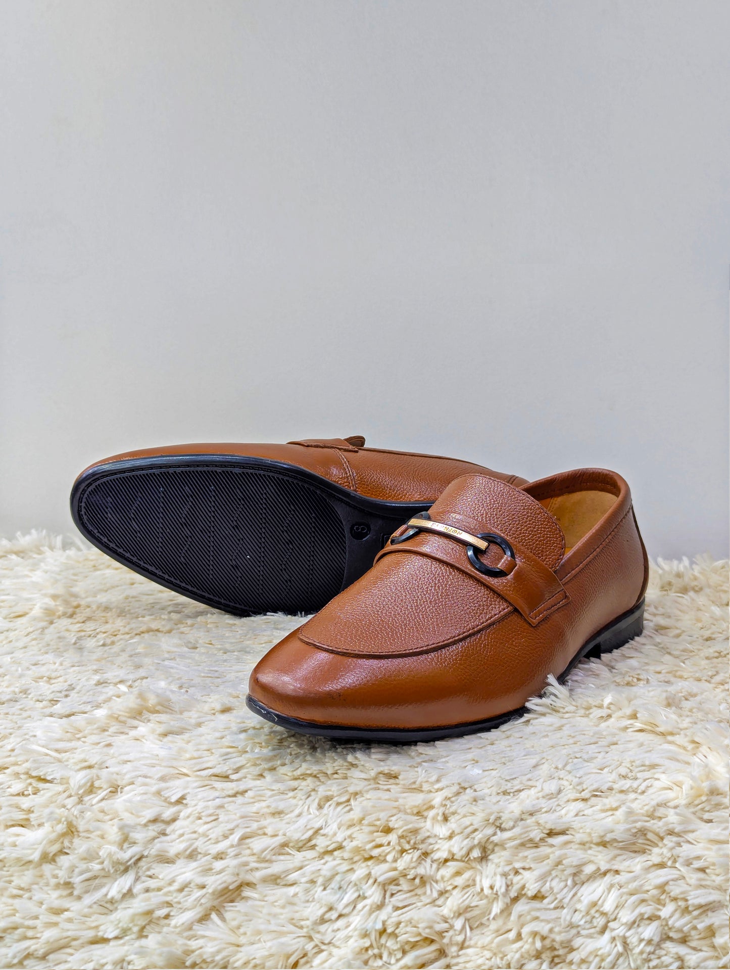 Men’s Leather Formal Shoes – Pure Leather Upper & Rubber Sole