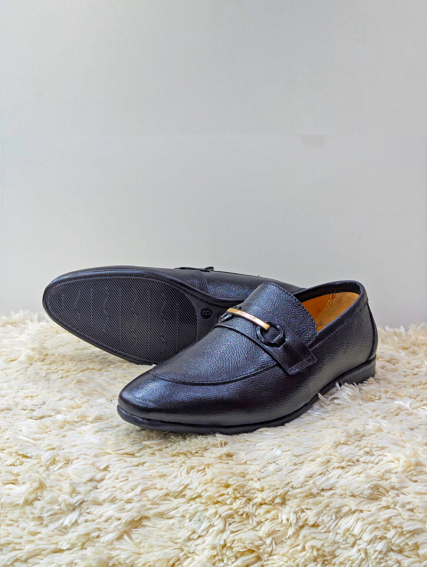 Men’s Leather Formal Shoes – Pure Leather Upper & Rubber Sole
