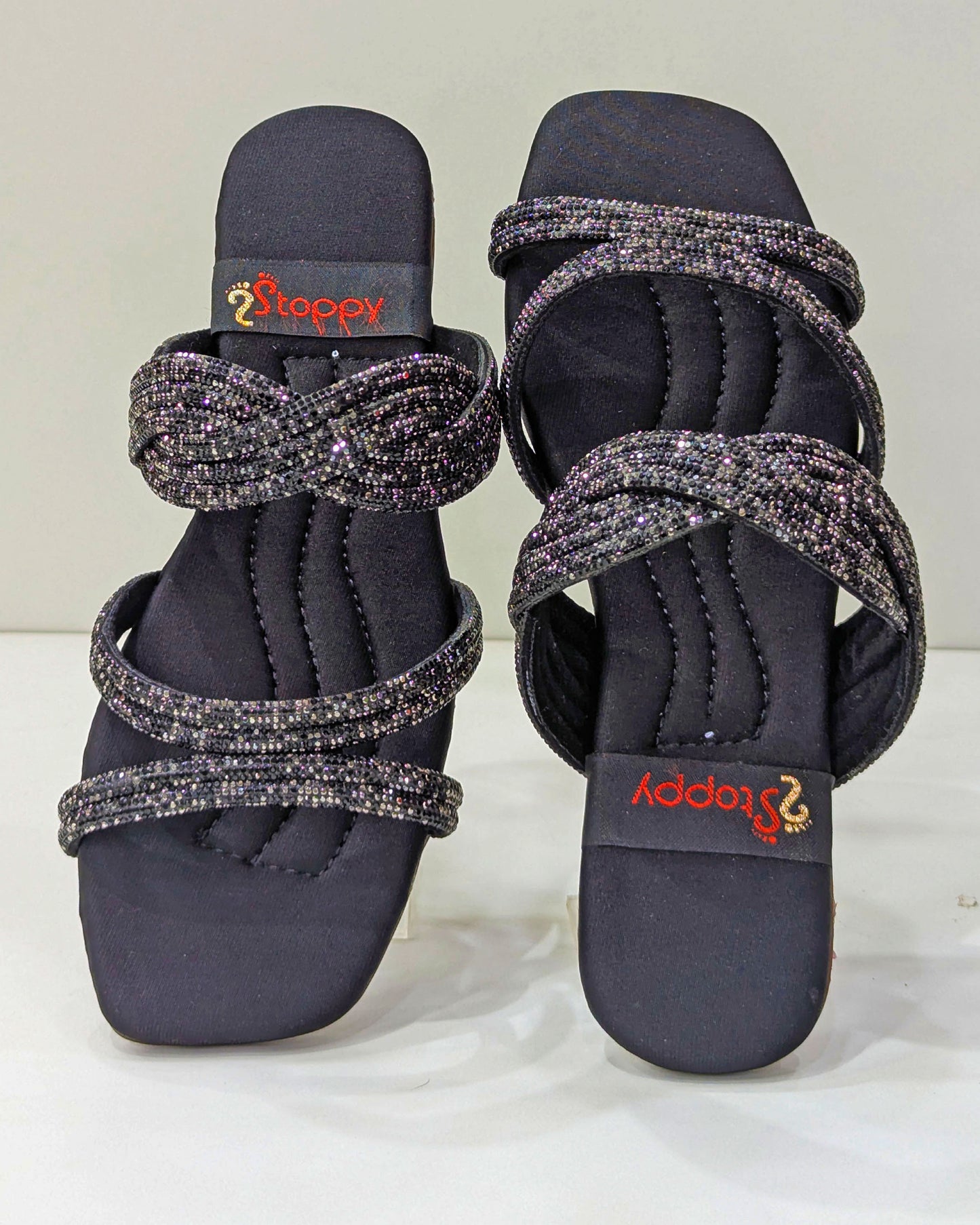 Embellished Slides – Shine with Comfort & Style