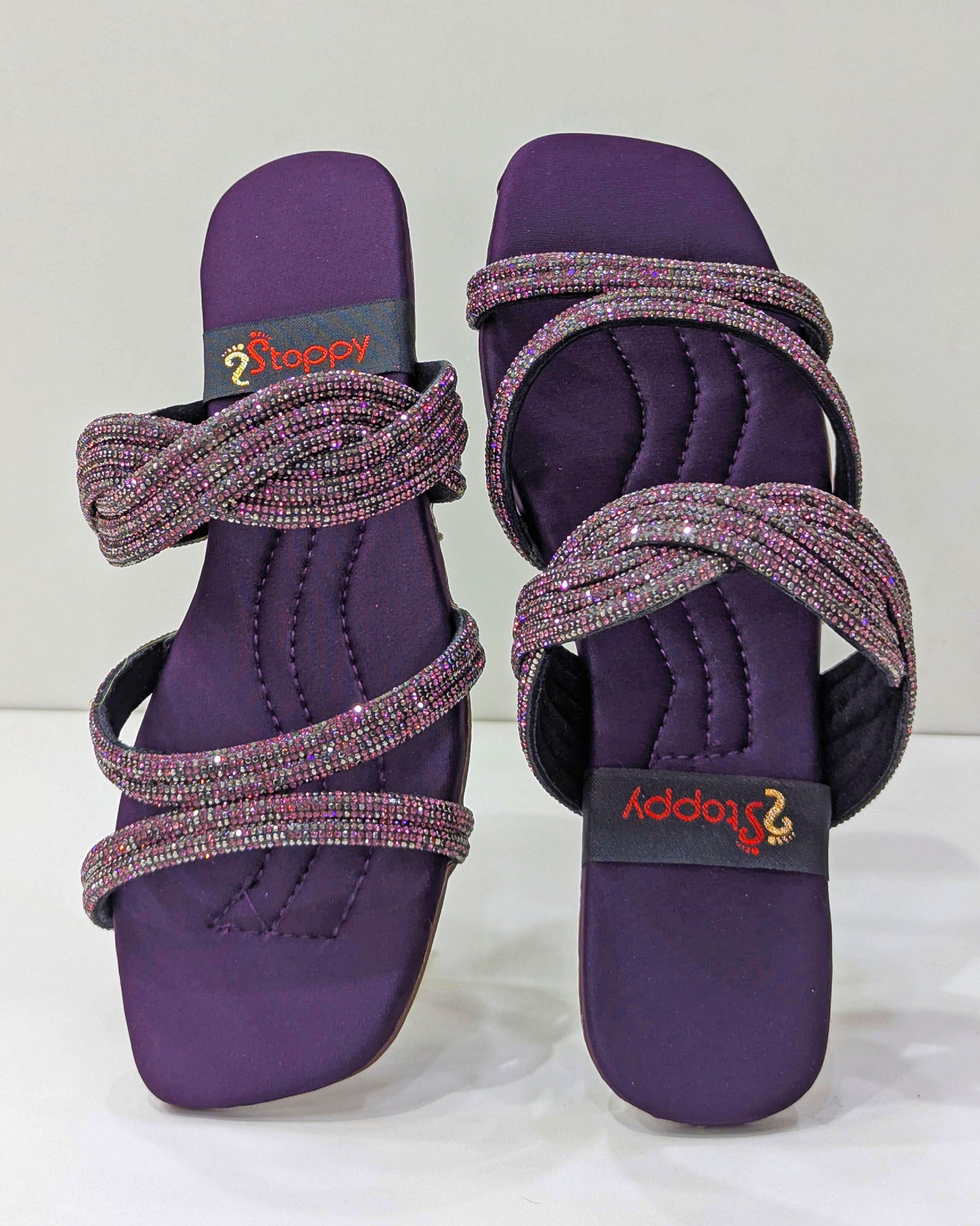Embellished Slides – Shine with Comfort & Style