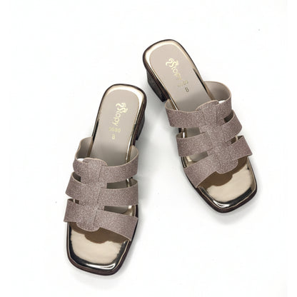 Women’s Block Heel Slide Sandals