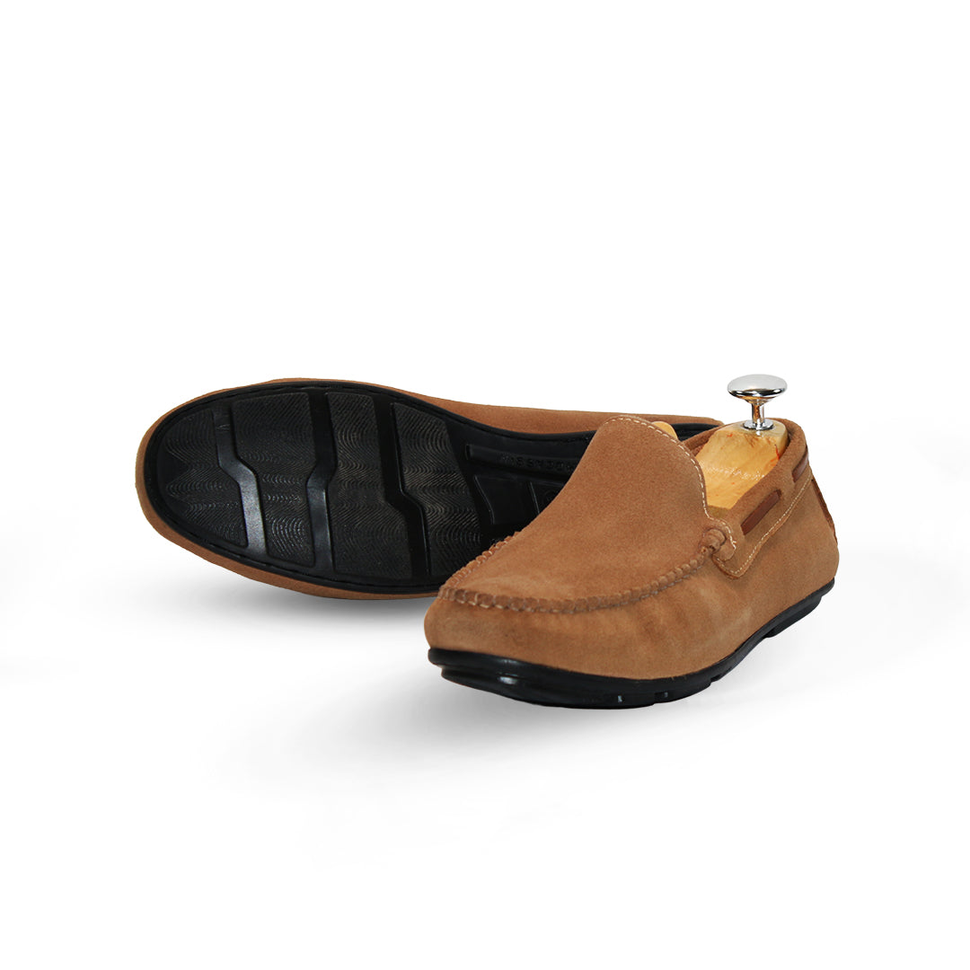 Mens stylish suede leather loffers