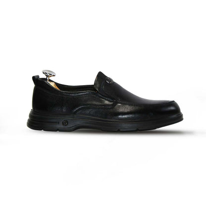 Men’s light weight soft leather wrinkles free shoes