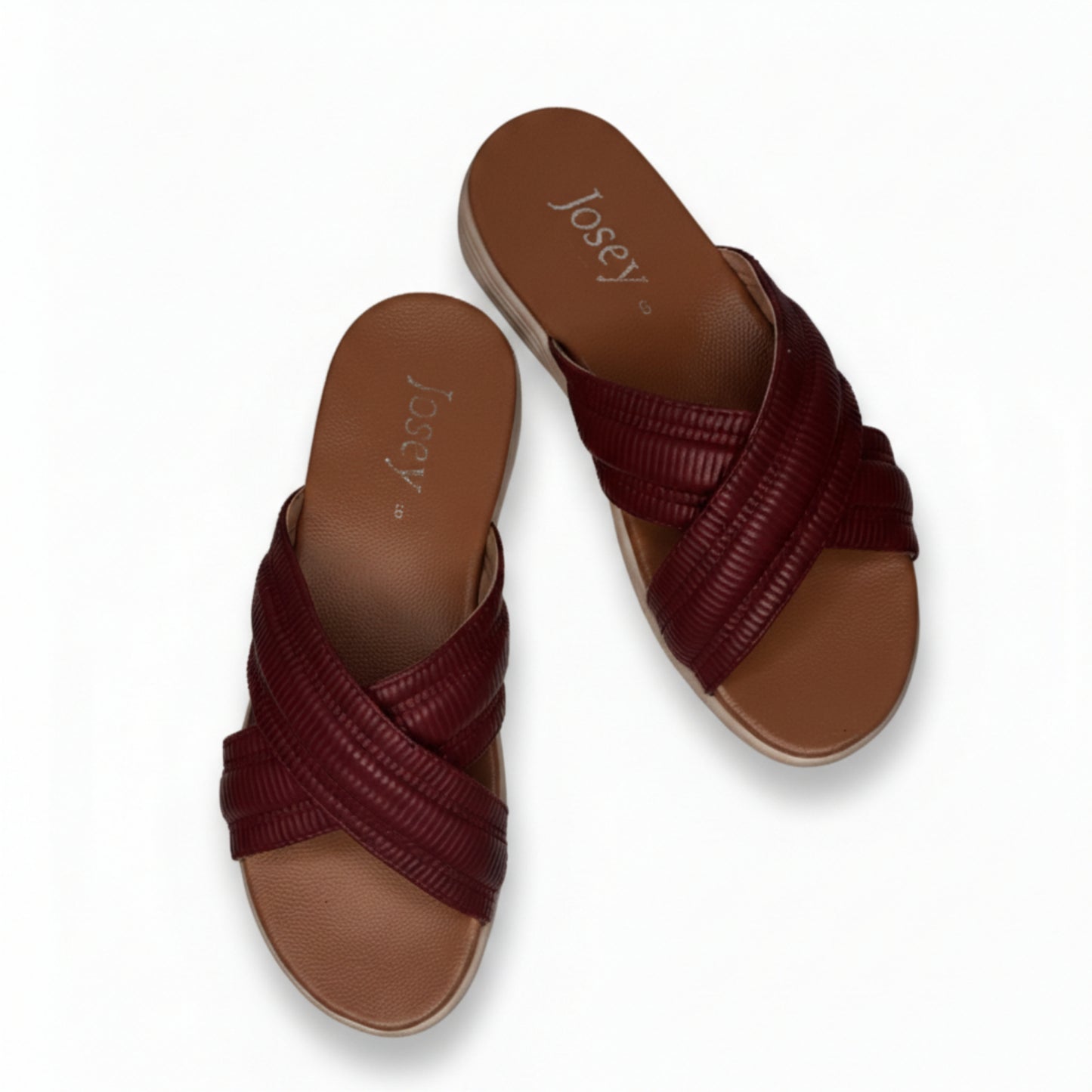 Women’s Nude Comfort Flat Slide Sandals