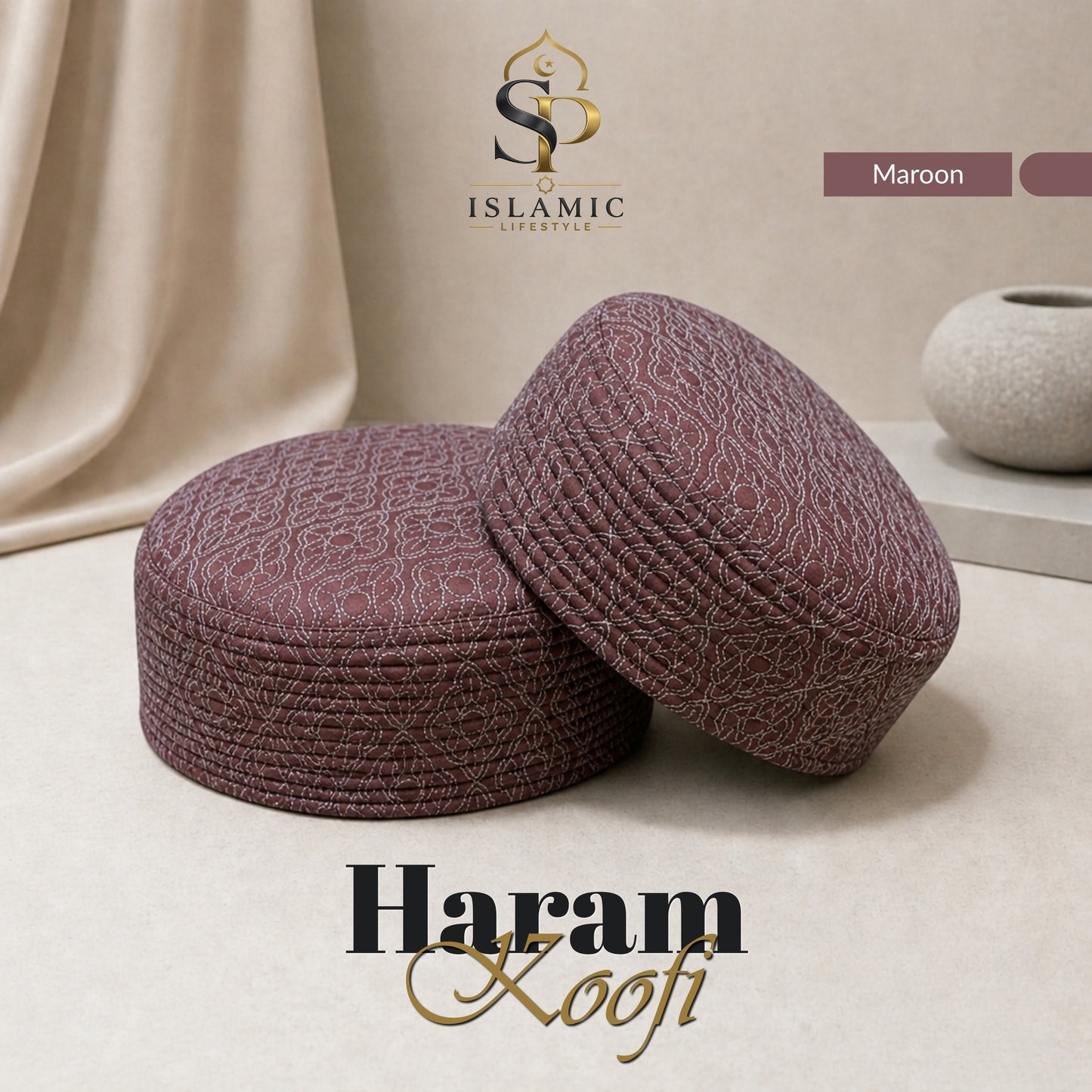Haram Koofi Caps Pakistan – Buy Islamic Topi Online | Islamic Lifestyle