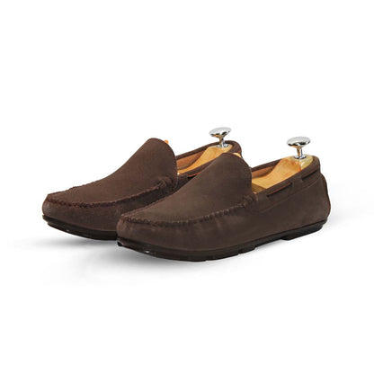 Mens stylish suede leather loffers