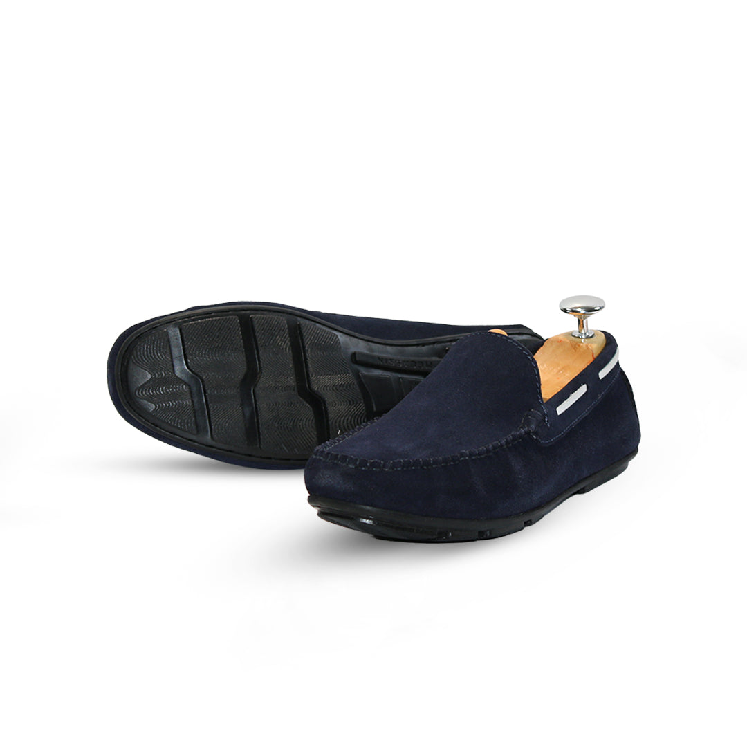 Mens stylish suede leather loffers