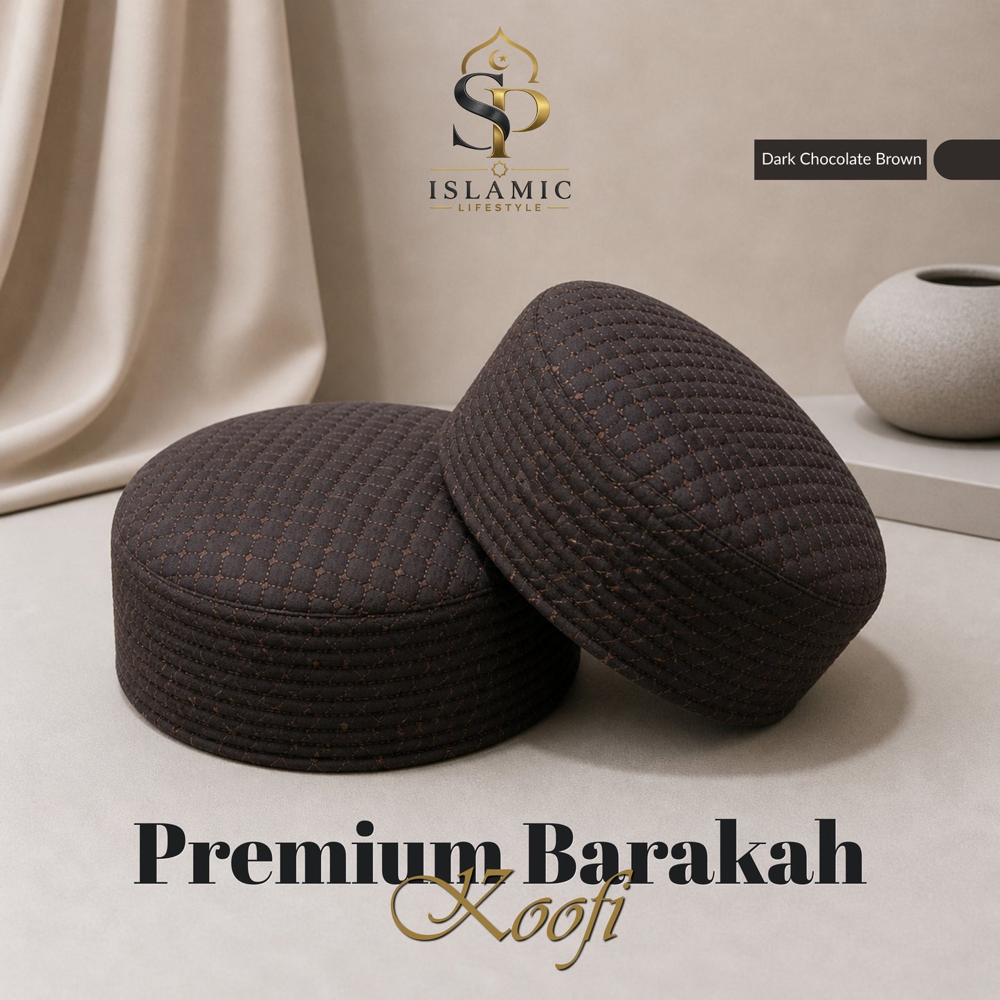Premium Barakah Koofi Caps Pakistan – Buy Islamic Topi Online | Islamic Lifestyle