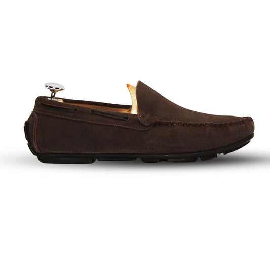 Mens stylish suede leather loffers