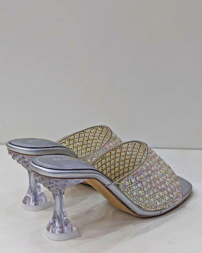 Starlight Crystal Heels – Glamour in Every Step