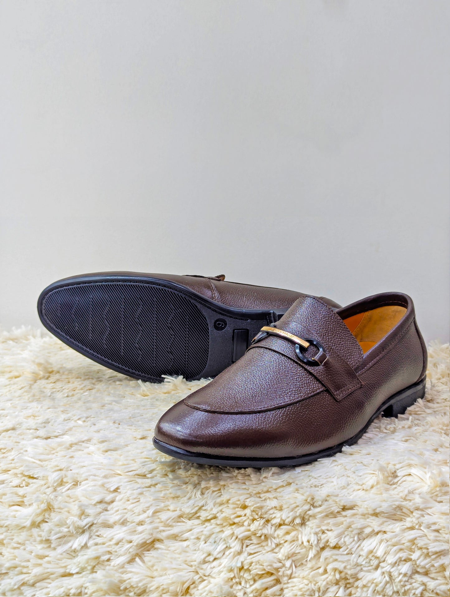 Men’s Leather Formal Shoes – Pure Leather Upper & Rubber Sole