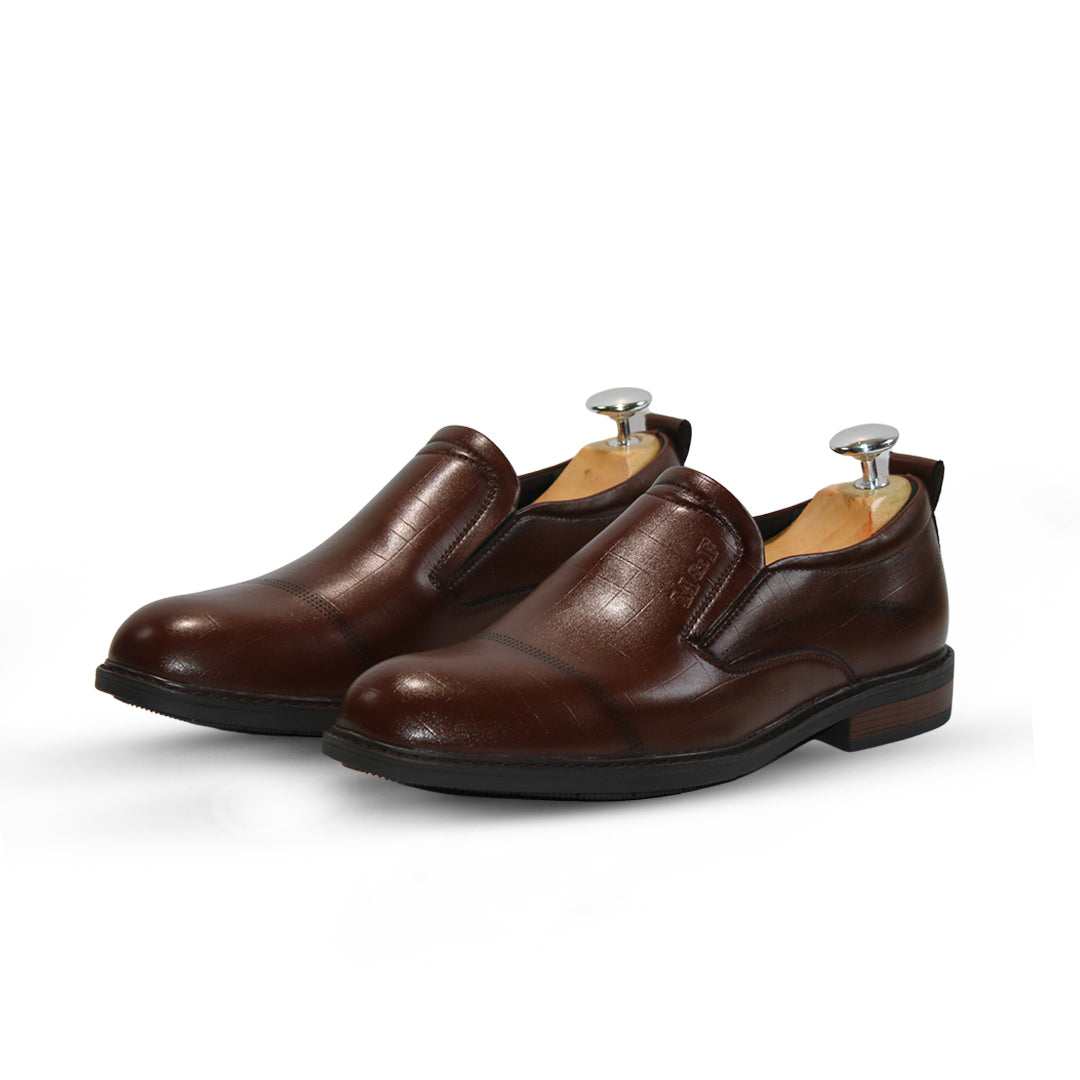 Men’s light weight ultra soft leather shoes wrinkle