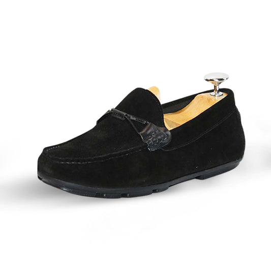 Mens stylish suede leather loffers