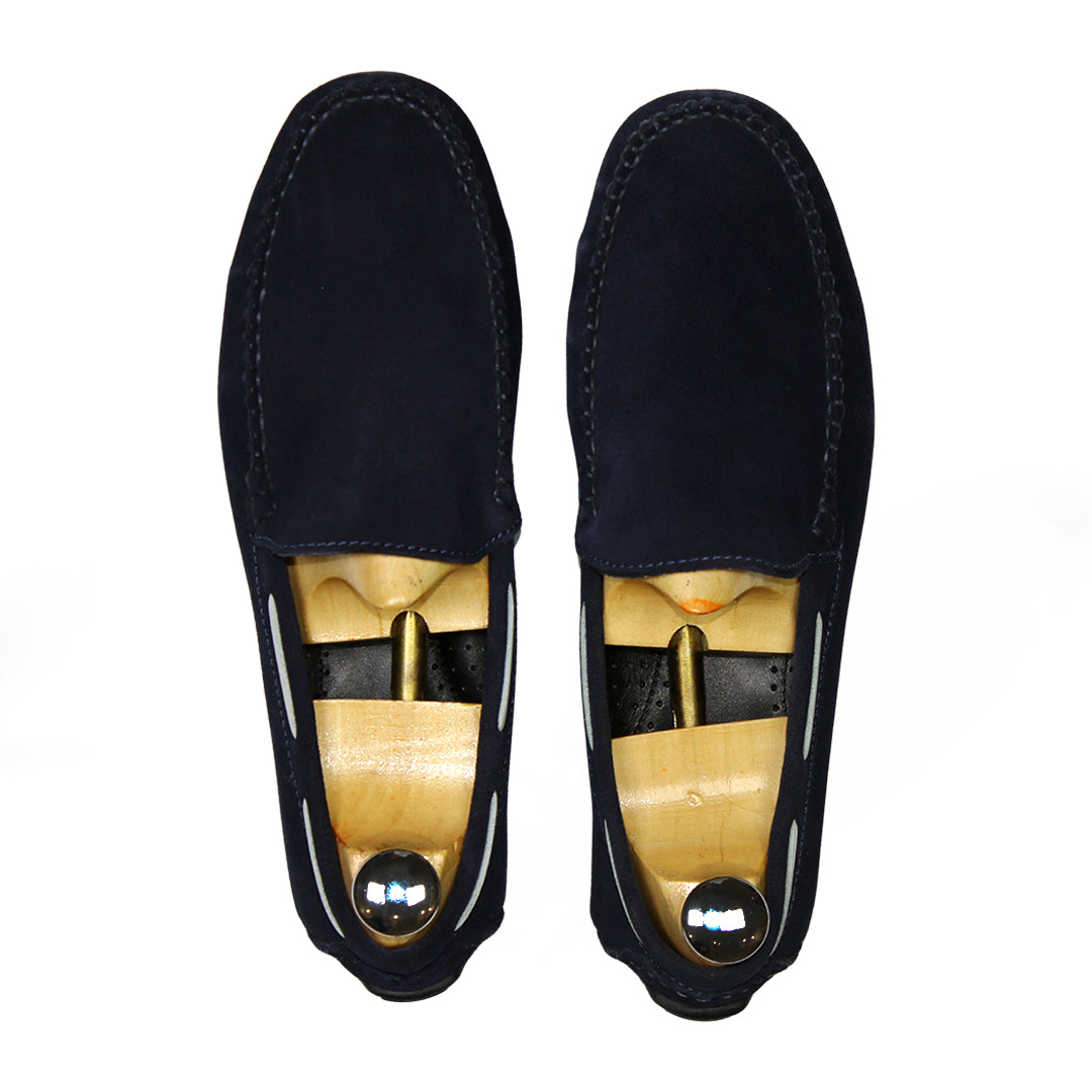 Mens stylish suede leather loffers