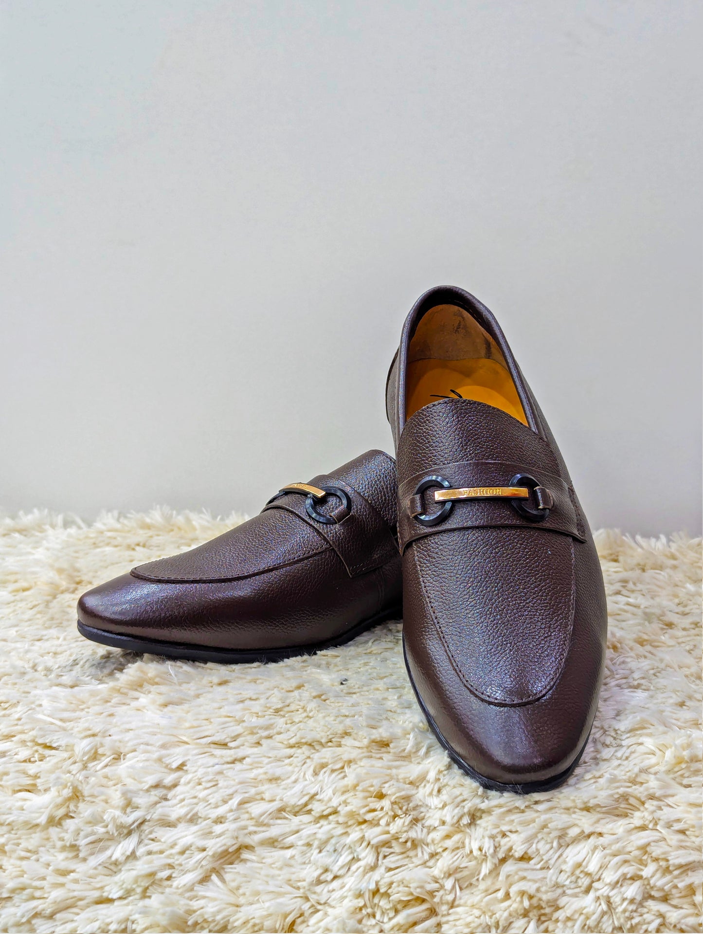 Men’s Leather Formal Shoes – Pure Leather Upper & Rubber Sole