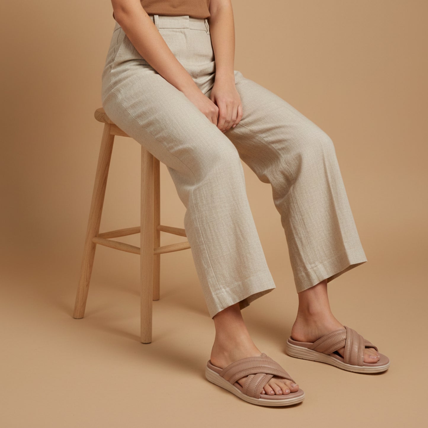 Women’s Comfort Flat Slide Sandals