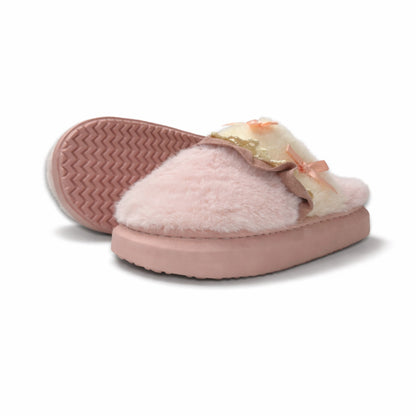 Women’s Plush Indoor-Outdoor Comfort Slides