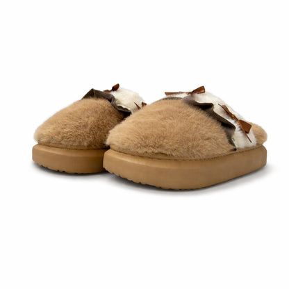 Women’s Plush Indoor-Outdoor Comfort Slides