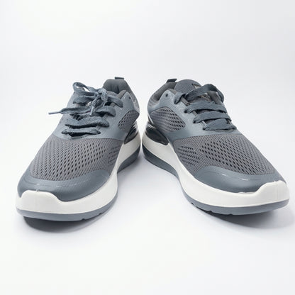 AeroFlex Slate Grey Performance Knit Sneakers for Men