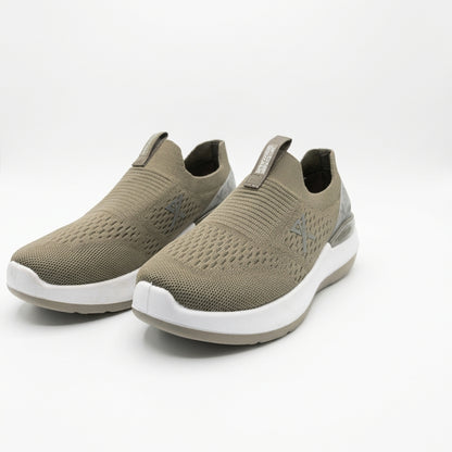 Navy FlexStride Knit Slip-On Sneakers for Men