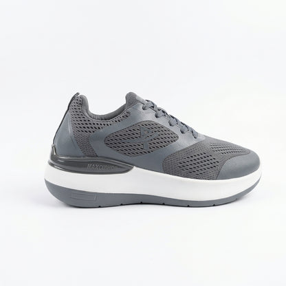 AeroFlex Slate Grey Performance Knit Sneakers for Men