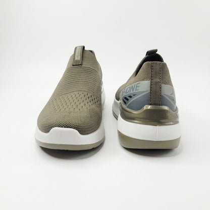 Navy FlexStride Knit Slip-On Sneakers for Men