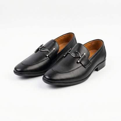 Espresso Noir Dark Brown Horsebit Loafers for Men