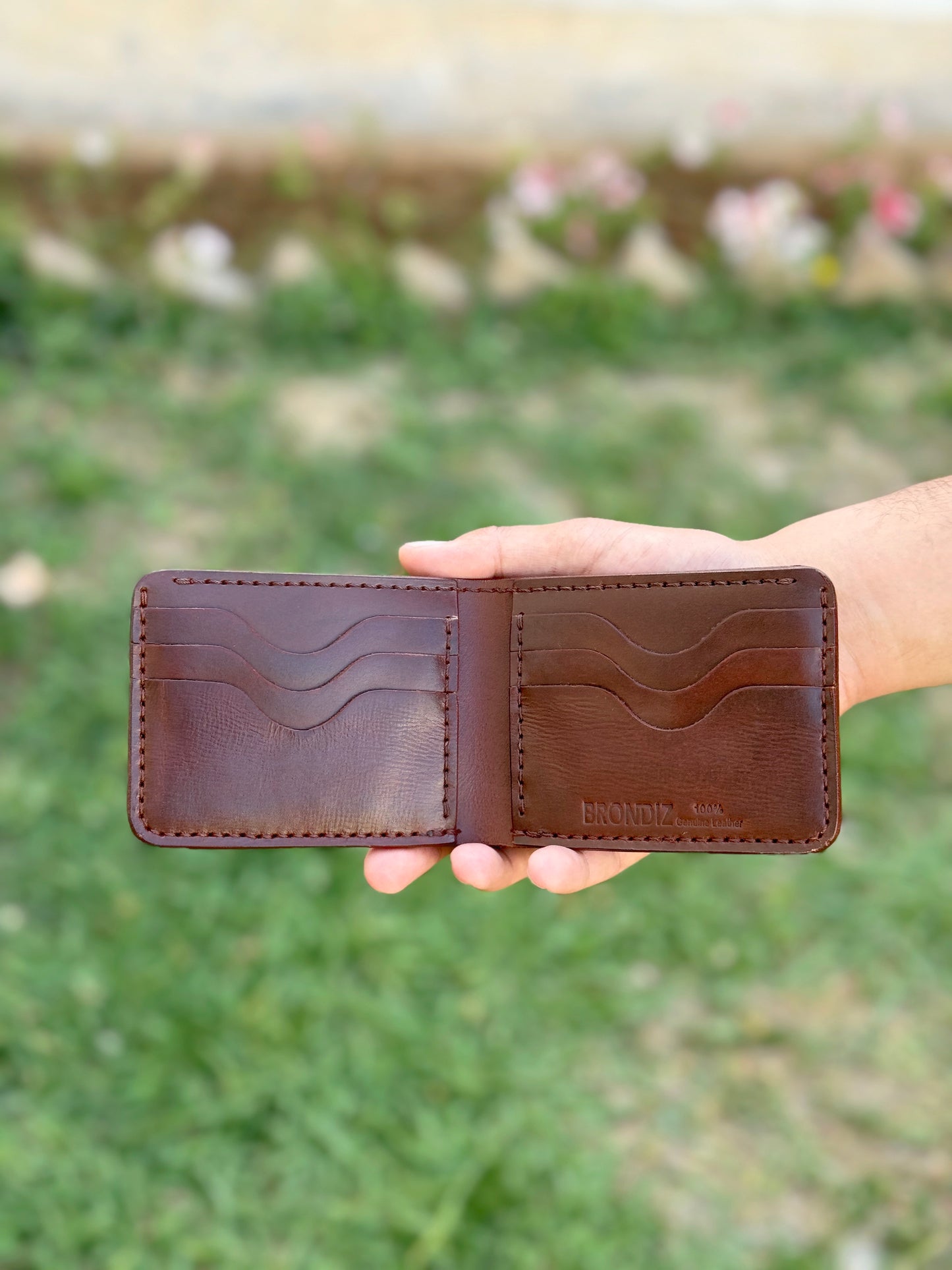 Leather Wallet - Man In Charge