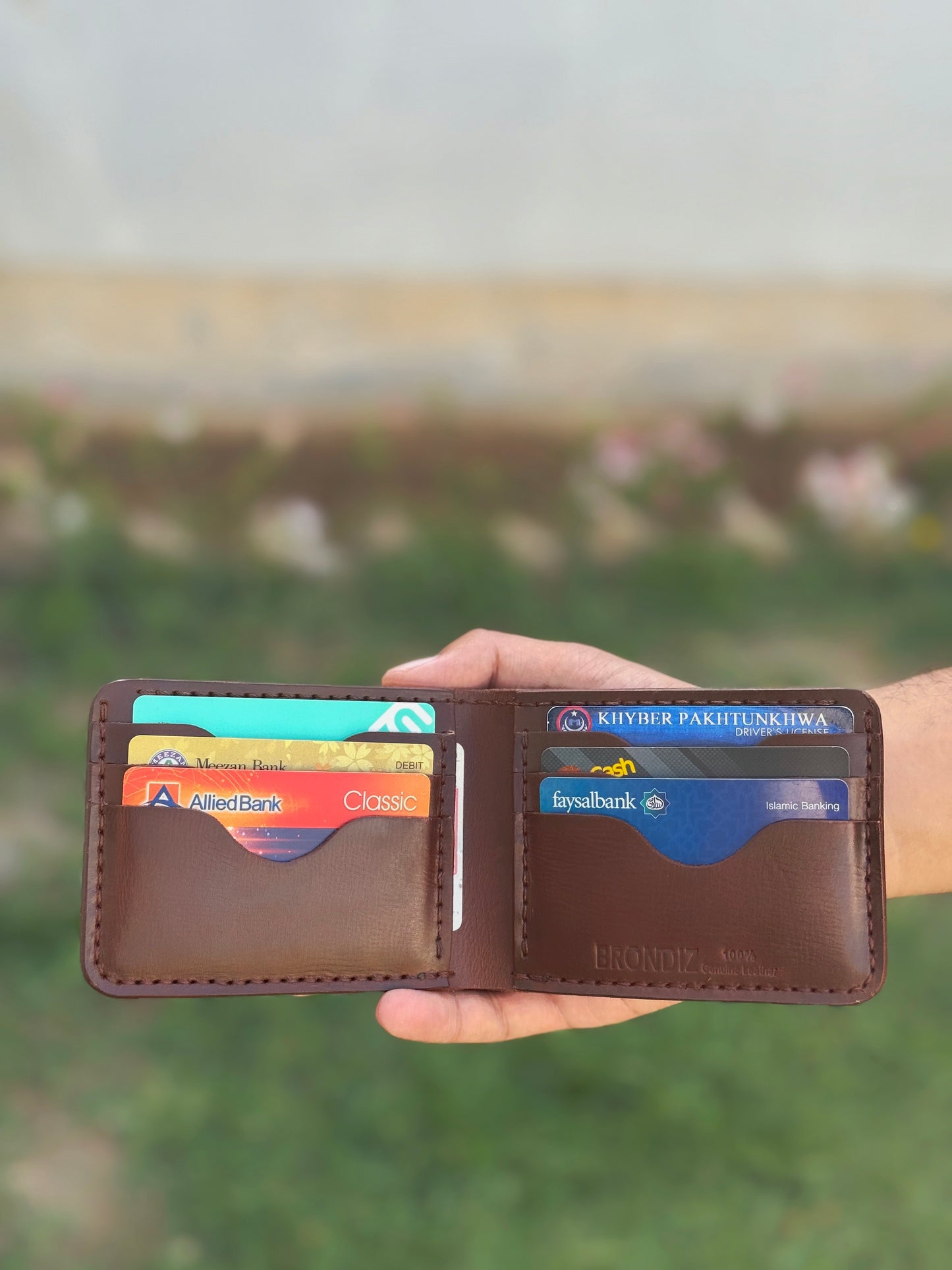 Leather Wallet - Man In Charge