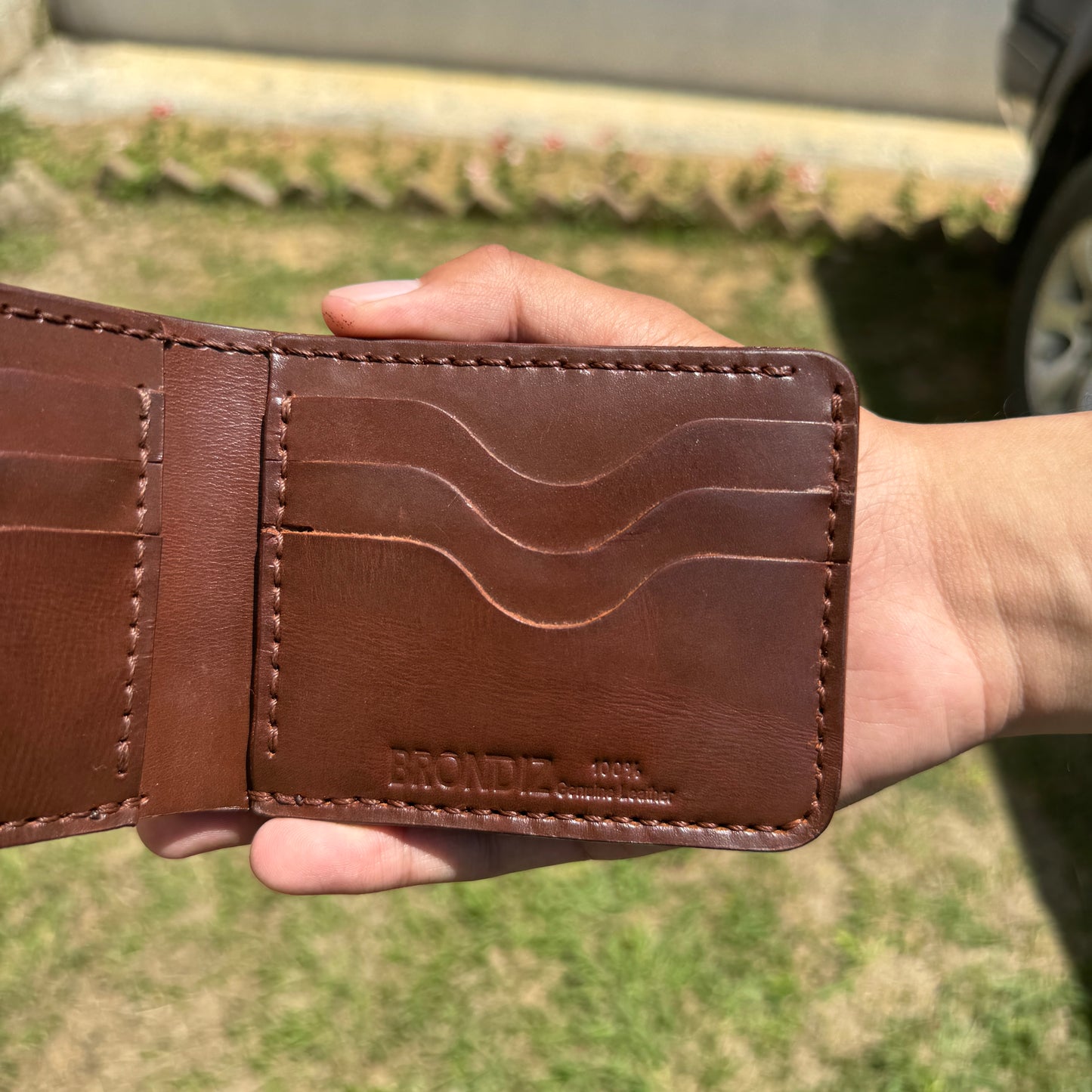 Leather Wallet - Man In Charge